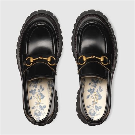 gucci horsebit lug suede loafers|gucci horsebit platform loafers.